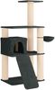 vidaXL Katzennbaum mit Sisal-Kratzsäulen Dunkelgrau 173 cm 42033047 Bild 2