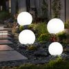 4er Set LED Solar Kugelleuchten in verschiedenen Größen Bild 2