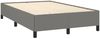vidaXL Boxspringbett mit Matratze Dunkelgrau 120x190 cm Stoff 3270356 Bild 4