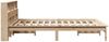 vidaXL Massivholzbett ohne Matratze 140x190 cm Kiefernholz 3309740 Bild 5