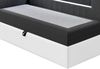 Boxspringbett 'Gladino Junior 3' rot 80x200 cm Rechts Bild 4