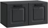 vidaXL Wandmontierter TV-Schrank Schwarz 59,5 x 31 x 30 cm 899386 Bild 2