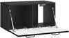 vidaXL Wandmontierter TV-Schrank Schwarz 59,5 x 31 x 30 cm 899386 Bild 5