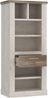 Regal DURO Bücherregal 1 Schublade - Optik: Pinie weiß antik Bild 5