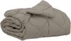 vidaXL Sommerdecke Hellgrau 200 x 155 cm Mikrofaser 42025502 Bild 2