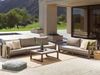Beliani 'TIMOR' Lounge Set, Zertifiziertes Akazienholz Dunkler Holzfarbton Bild 3