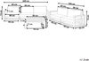 Beliani 'TIMOR' Lounge Set, Zertifiziertes Akazienholz Dunkler Holzfarbton Bild 2