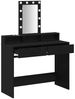 vidaXL Schminktisch Schwarz 100 x 41 x 140 cm Holzwerkstoff 865173 Bild 4