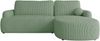 Ecksofa Loridu Cord (Farbe: Poso 47, Seite: Rechts) Bild 2