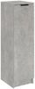 vidaXL Schuhschrank Betongrau 30x35x100 cm Holzwerkstoff 811434 Bild 2