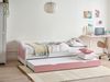 Ausziehbett Kiefernholz LUNERAY 90 x 200 cm Rosa Bild 3
