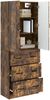 vidaXL Schrankset 2 pcs Geräucherte Eiche 66 x 34,5 x 87 cm 3416966 Bild 2