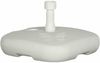 Schirmständer Papillon 20 Liter, befüllbar, weiß Polyethylen, für Schirmstöcke 18-32mm Bild 2