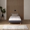 Homestyle4u Polsterbett 90x200 cm, ohne Matratze Bild 5