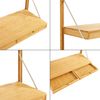 Wandregal Tingvoll 85x85x36 cm Bambus [en. casa] Bild 5
