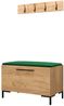 Garderoben-Set Zinetto VIII, Craft Gold, Farbe: Manila 35 Bild 2