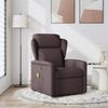 vidaXL Massagesessel Dunkelbraun Stoff 4015591 Bild 2