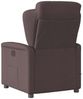 vidaXL Massagesessel Dunkelbraun Stoff 4015591 Bild 5