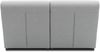 Gartenlounge Set 1 Boudicca 146x80x102 mit Outdoorbezug in silber Bild 4