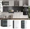 Hängeschrank Fame-Line Weiß Hochglanz 45 cm Vicco Bild 2