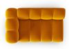 Micadoni Modulares Sofa Lupine 2-Sitzer Links Samtstoff Salvador Gelb Bild 4