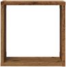 vidaXL Würfel-Wandregale 4 Stk. Altholz-Optik 30x15x30 Holzwerkstoff 856577 Bild 5