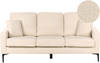 Sofa 3-Sitzer GAVLE Bouclé Beige Bild 1