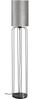 Stehlampe, Textil-Schirm, rund, silber, H 114 cm Bild 4