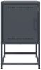 vidaXL Nachttische 2 Stk. Anthrazit 36x39x60,5 cm Stahl 846451 Bild 5