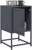 vidaXL Nachttische 2 Stk. Anthrazit 36x39x60,5 cm Stahl 846451 Bild 4