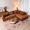 Bronx71 Ecksofa Kyle chenille kupfer rechts Bild 4