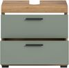 INOSIGN Waschbeckenunterschrank Siena, Breite 60cm, 2 Schubkästen, mit Siphonausschnitt, MDF-Front in verschiedenen Farben erhältlich, Badmöbel, Badschrank, Kommode, Bad Bild 4
