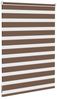 vidaXL Doppelrollo Braun 100x100 cm Stoffbreite 95,9 cm Polyester 4014313 Bild 4