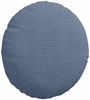 vidaXL Sitzkissen 2 pcs Blau Ø30 x 13 cm Cordstoff 42014115 Bild 5