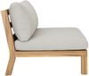 Gartensessel Relax - Akazienholz Natur, Stoff Sand Bild 2