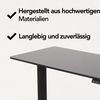Brixy Sitzständer Schreibtisch - Elektrisch Verstellbar In Höhe - 140 x 60 CM - Schwarz Bild 4