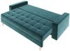 Sofa 3-Sitzer BELANO mit Schlaffunktion Flaschengrün Bild 5