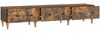 vidaXL TV-Schränk Geräucherte Eiche 147 x 34,5 x 30 cm Holzwerkstoff 894250 Bild 4