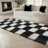 PURECOZY Hochflor-Teppich Mikrofaser-Teppich, Waschbar Weich & Kuschelig, rechteckig, Höhe: 40 mm, geeignet für verschiedene Innenräume, 60x180 cm Bild 2