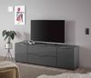 TV-Lowboard >Sean< in Anthrazit, - 180x55x40 cm (BxHxT) Bild 2