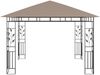 vidaXL Pavillon mit Moskitonetz 3x3x2,73 m Taupe 180 g/m² 312251 Bild 2