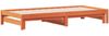 vidaXL Tagesbett Ausziehbar Wachsbraun 90x190 cm Massivholz Kiefer 844404 Bild 2