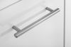 Waschtisch-Set >Porta< in Hochglanz-Weiß - 60x54x39cm (BxHxT) Bild 5