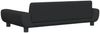 vidaXL Hundebett, Samt, Schwarz, 100 x 54 x 33 cm Bild 5