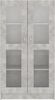 vidaXL Vitrinenschrank Betongrau 82,5x30,5x150 cm Holzwerkstoff 802763 Bild 5