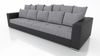Modernes Big Sofa Wohnlandschaft Sofa Couch Jumbo XXL 2 - Schwarz - Hellgrau Bild 3
