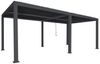 Mendler 'HWC-L46' Pergola, Regenrinne sturmfest, Aluminium anthrazit, 3x6 m Bild 5