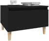 vidaXL Beistelltisch Schwarz 50x46x35 cm Holzwerkstoff 819502 Bild 4