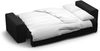 Micadoni Sofa Victor 3-Sitzer Samt Schwarz Bild 5