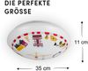 Coole LED Deckenleuchte mit Baustellen Motiv fürs Kinderzimmer, bunt Ø 35cm Bild 3